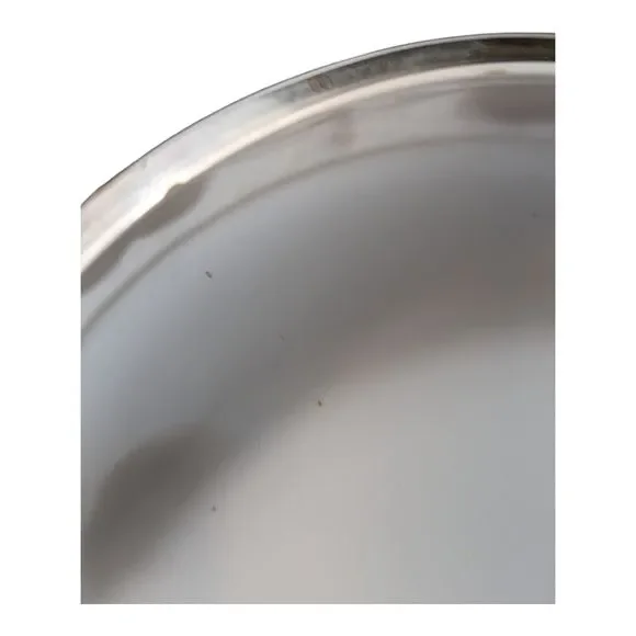 VTG Bohemian Czech Opaline Glass Bowl with Gold Motif Smoke Bowl/Candy Bowl READ - Picture 3 of 16